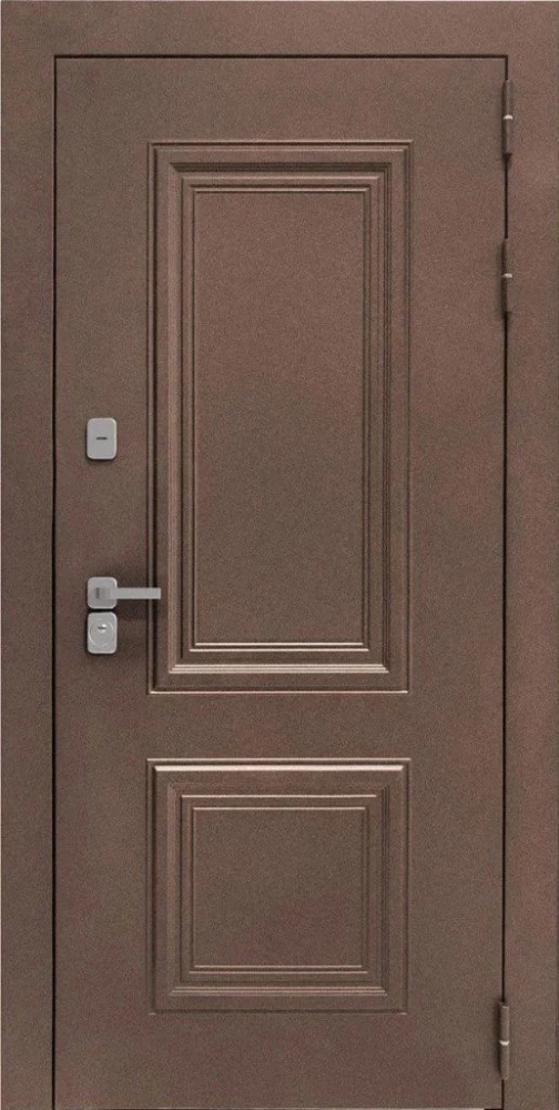 Входная дверь ДвериПРО Д-68 ФЛ-609 (Л-52, 10мм, Белый матовый) DPRO222135 внешняя сторона